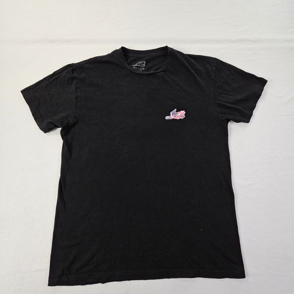 ...lost Black Short Sleeve Cotton Graphic Print T-Shirt Men's M